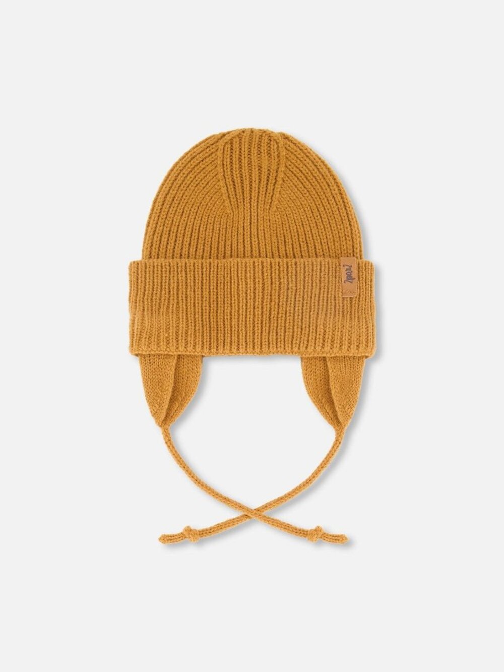 Deux par Deux Baby Mid-Season Knit Hat Brown Pecan Size 18/24m18/24m